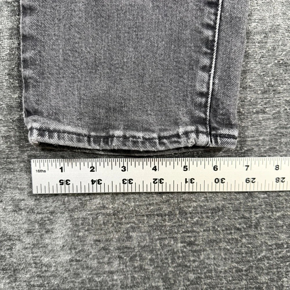 Levis Premium 511 Slim Fit Jeans Mens Size 33x34 Faded‎ Black Denim 04511-4609
